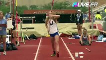Une athlète de 17 ans aveugle passe 3m50 en saut à la perche