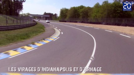 Скачать видео: 24 Heures du Mans: Virages d’Indianapolis et d’Arnage