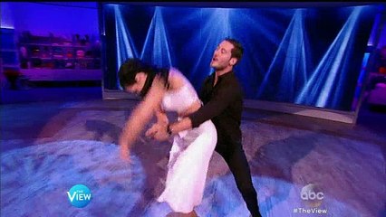 Rumer Willis & Valentin Chmerkovskiy on "The View"