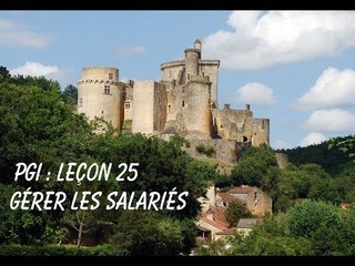 PGI 25 : Gérer les salariés