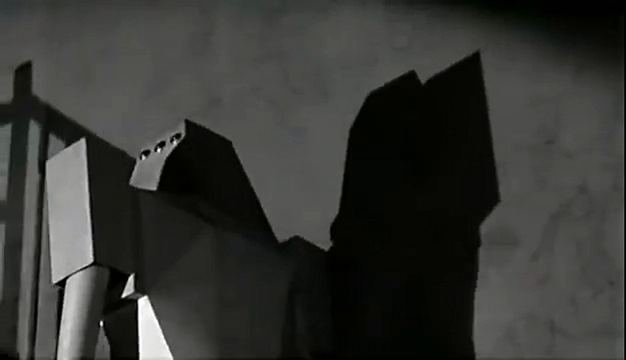 Target Earth (1954) - Robot attack