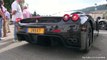 Straight Piped Ferrari Enzo - Engine Start Up & Fly by Sounds!