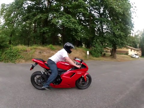 2011 Ducati 1198 No Exhaust- Straight pipe