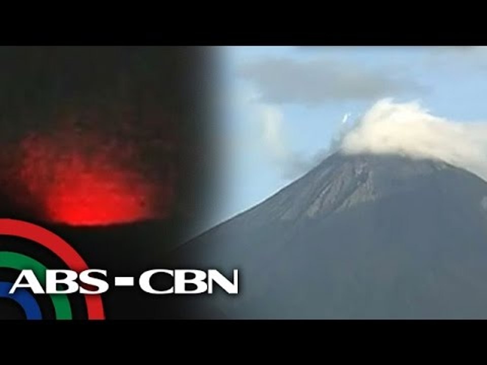 'Crater glow' namataan sa Mayon
