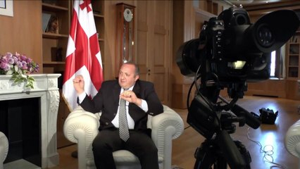 Ex-Soviet Georgia urges EU progress, despite Russia