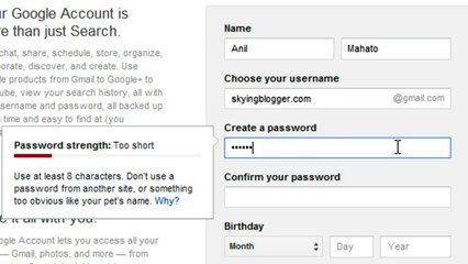 How to Make Gmail Account (Gmail ID) Step By Step (2014)