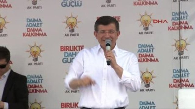 Çorum - Başbakan Davutoğlu AK Parti Çorum Mitinginde Konuştu 3