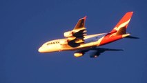Qantas B747 vs A380 parallel Flight at alt. 11km