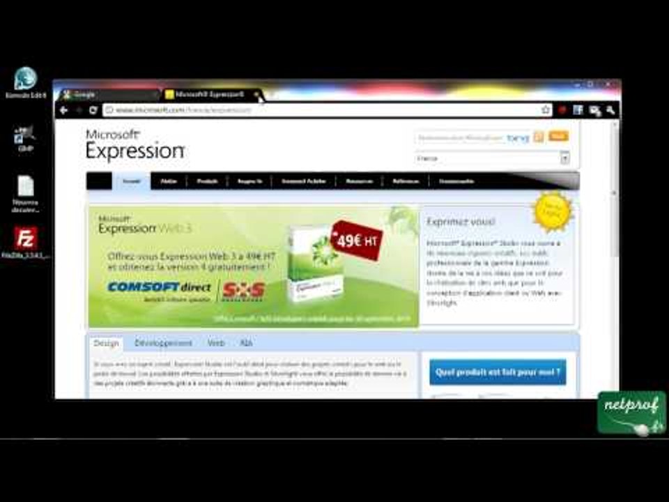 2. Les outils de développement