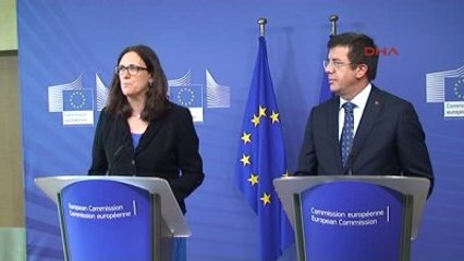 Nihat Zeybekci Brüksel'de