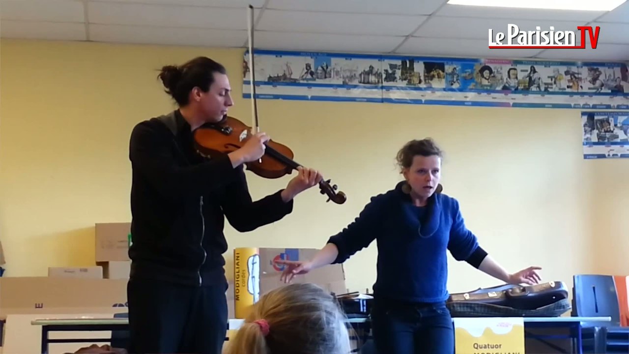 Breuillet : voyage musical initiatique pour des élèves de CE1