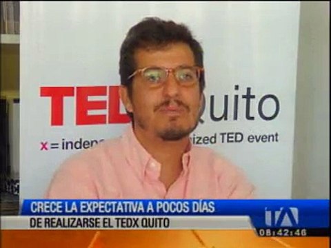 Crece la expectativa a pocos días de realizarse en Tedx Quito
