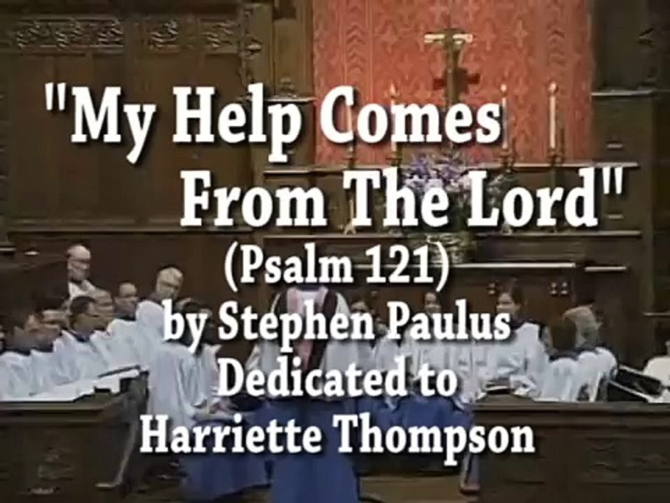 My Help Comes From The Lord