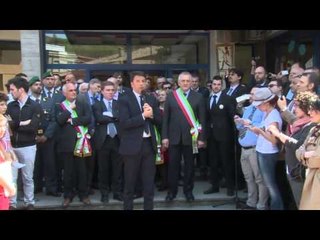 Marzabotto (BO) - La visita di Renzi (22.04.15)