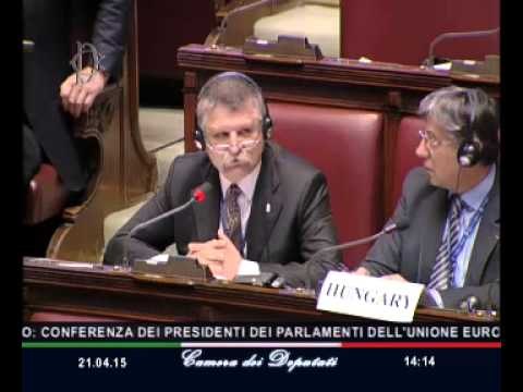 Roma - Conferenza Presidenti Parlamenti Ue - Seconda parte (21.04.15)