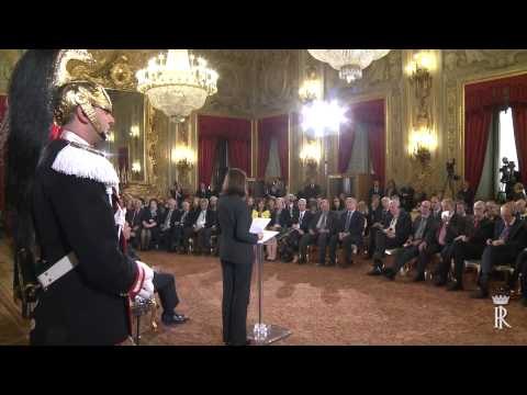 Roma - Intervento della Presidente della Camera dei Deputati Laura Boldrini (20.04.15)