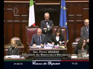 Roma - Conferenza Presidenti Parlamenti Ue - Prima parte (21.04.15)