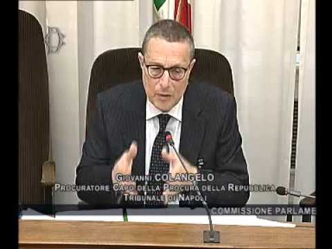 Roma - Audizione Procuratore Capo Tribunale di Napoli, Colangelo (16.04.15)