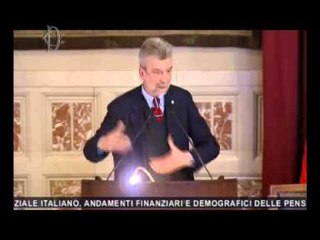 Roma - Il bilancio del sistema previdenziale italiano -  Cesare Damiano (15.04.15)