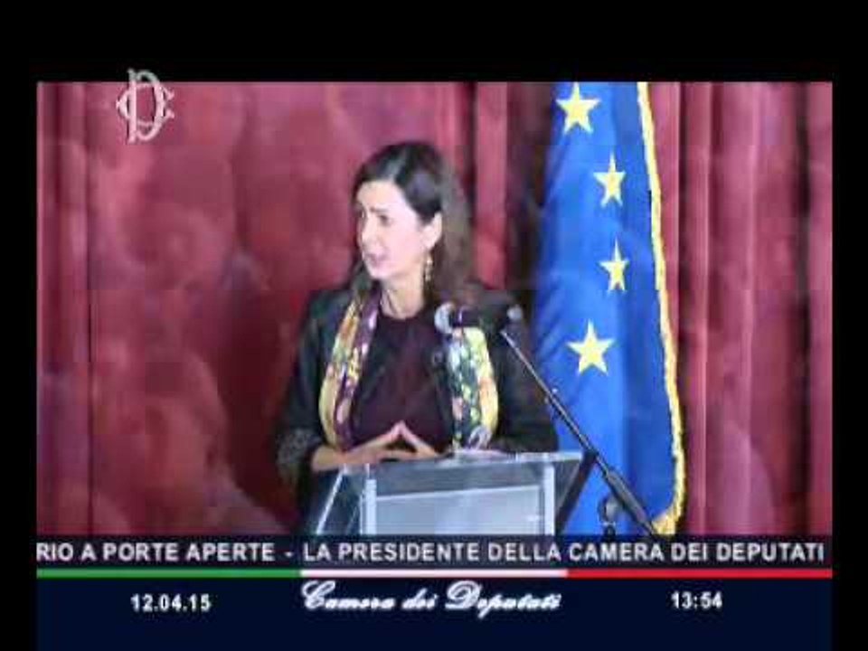 Roma - Boldrini incontra ragazzi Agesci - Intervento Boldrini (12.04.15)