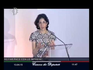 Roma - Rapporto 2015 italiadecide - Apre Boldrini, presente Mattarella  (13.04.15)