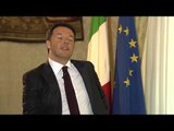 Roma - Renzi in collegamento con Samantha Cristoforetti (08.04.15)