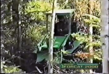 berfor forcat 2000 mini track skidder