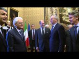 Roma - Mattarella con il Presidente della Repubblica di Lettonia (01.04.15)