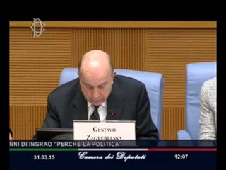 Roma - I cento anni di Ingrao  Perchè la politica - Presente Mattarella (31.03.15)