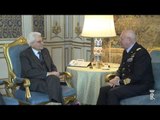 Roma - Mattarella con il Capo di Stato Maggiore dell'Areonautica Militare (27.03.15)
