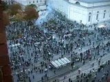 T-34 tank marching in Budapest on 23rd October 2006