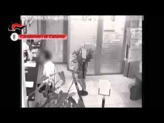 Catania - Rapina a Motta Sant'Anastasia (04.05.15)