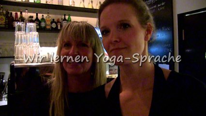 Wir lernen Yoga-Sprache