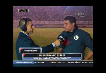 Suárez: "Hace mucho no tenía esa sensación de tanta soledad"