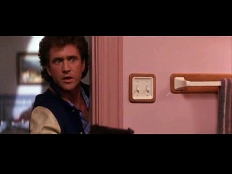 Lethal Weapon 2 Recut - Mel Gibson and Danny Glover Bathroom Love Scene