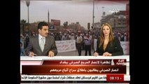 قناة البابلية  انصار المرجع الديني السيد الصرخي الحسني يتظاهرون للمطالبة بحقهم
