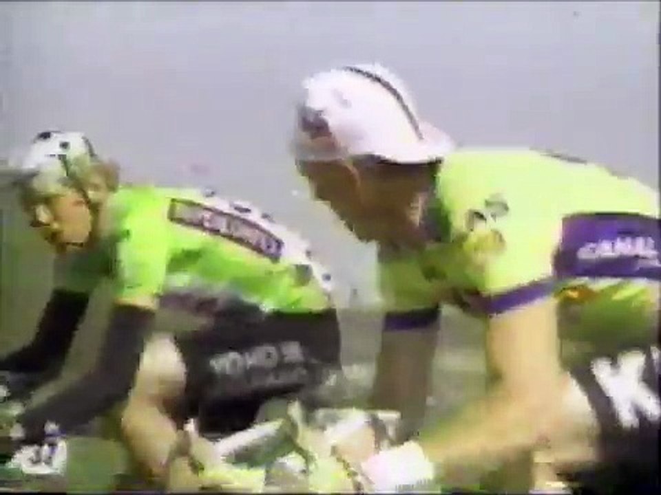 Paris Roubaix 1988 - CBS Sports "Majesty" Geoffrey Downes