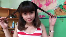 Hairstyles - 4 Kiểu Tết Tóc Đơn Giản Dễ Thương Cho Tóc Ngắn