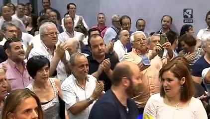 Acto de presentación de la candidatura de Pedro Sanchez en Zaragoza