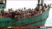 BBC  アジア難民 (ロヒンギャ) - やっと上陸許可