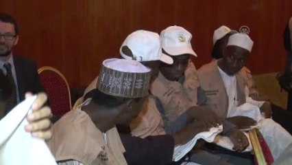 Afrika Birliği Gözlemciler Heyeti Başkanı Pohamba - Addis