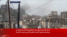 الموالون للرئيس المخلوع ومسلحو الحوثي يقصفون مدينة تعز
