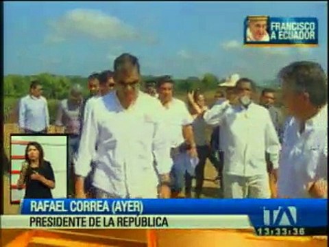 Gobierno pide cambio de lugar para la misa del Papa Francisco en Guayaquil