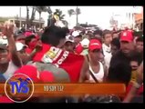 TVS Noticias.- Peña Nieto recibe Protestas en Coatzacoalcos, Veracruz