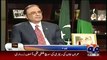 Zulfiqar Mirza's desires have been increased , his language shows his character - Asif Ali Zardari