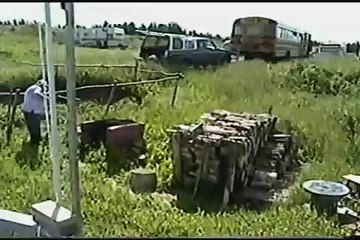 Gravel pit camping in northern newfoundland