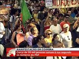 SIC - Cerca de 20 mil pessoas na manifestação em Coimbra (15.09.2012)
