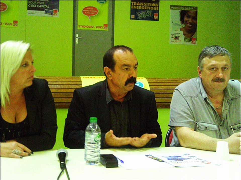 Radio HAG' FM -  La CGT en visite dans la Hague