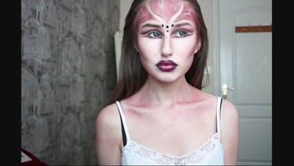 'Alien Girl' Makeup Tutorial