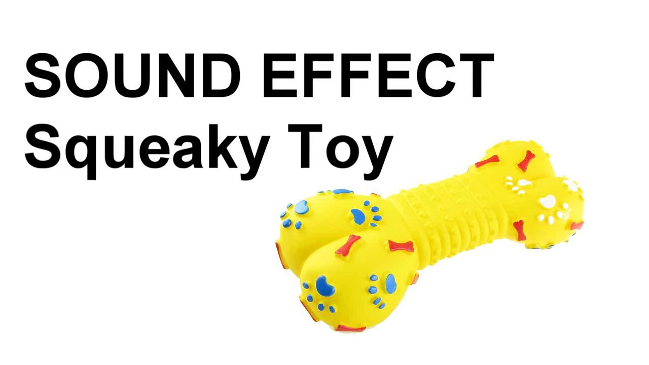 dog squeaky toy sound